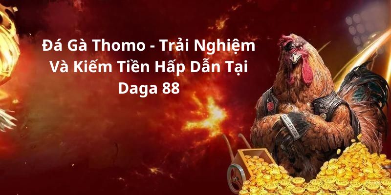 Đá Gà Thomo - Trải Nghiệm Và Kiếm Tiền Hấp Dẫn Tại Daga 88